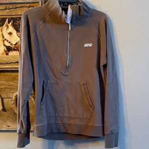 Kimes Ranch Brown Quarter-Zip Sweatshirt